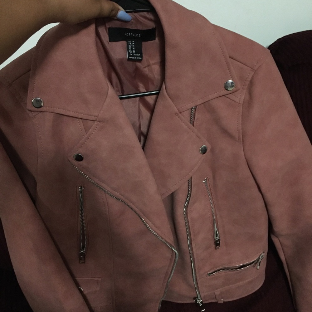 Forever 21 pink jacket